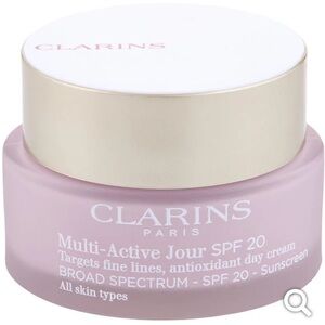 Clarins fine wrinkle SPF day moisturizer